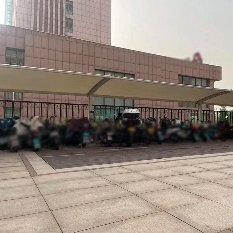 镇坪县膜结构电动车棚