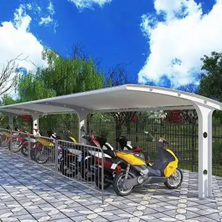 镇坪县膜结构电动车棚